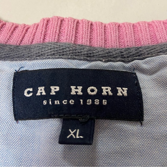 Cap Horn Men’s Sweater V Neck Pullover XL - Picture 11 of 11